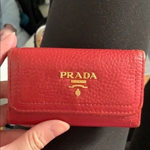 Prada key wallet